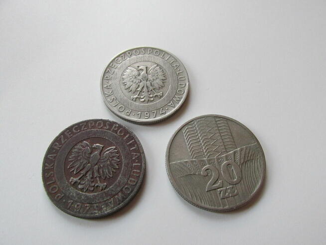 Monety PRL 20zł (wieżowiec i kłosy)