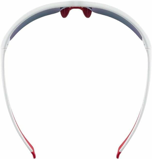 Uvex Okulary sportowe Sportstyle 215 lustrzane białe defekt