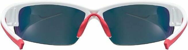 Uvex Okulary sportowe Sportstyle 215 lustrzane białe defekt