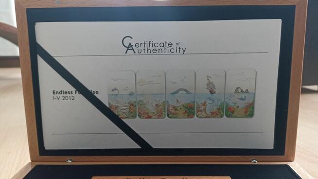 2 $ Dolar SZTABKI SREBRO 1/2 oz uncja NIEKOŃCZĄCY SIĘ RAJ