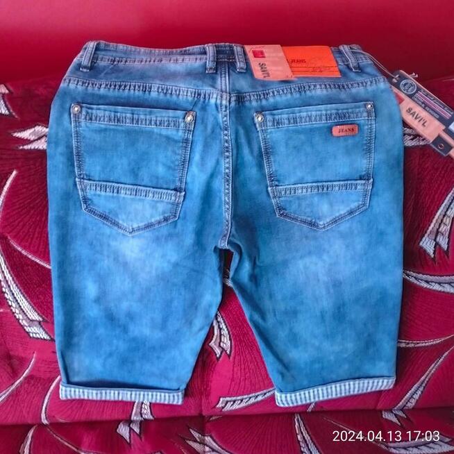 Sprzedam nowe krótkie spodenki jeansy