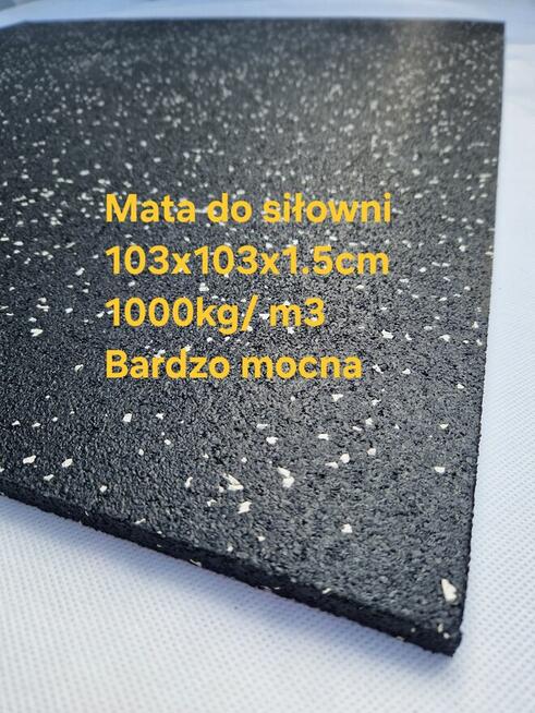 Mata gumowa pod basen dmuchany