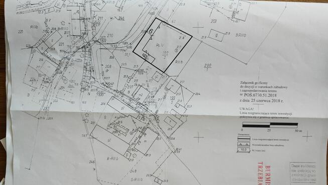 Działka z warunkami zabudowy 1782m2