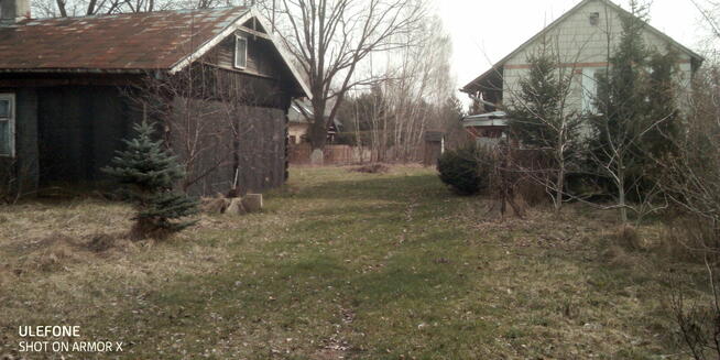 Dębe Wielkie Działka z 2 domemi 40 km od Warszawy