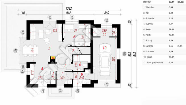 Wygodny, rozkładowy, nowy dom, Wólka Podleśna k/Jasionki
