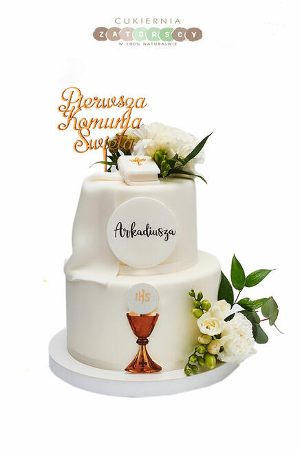 Torty komunijne naturalne Cukiernia dostawa do domu Kraków