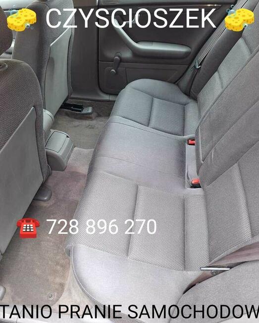 CZYSCIOSZEK-PROFESJONALNE PRANIE tapicerki meblowej, samochow