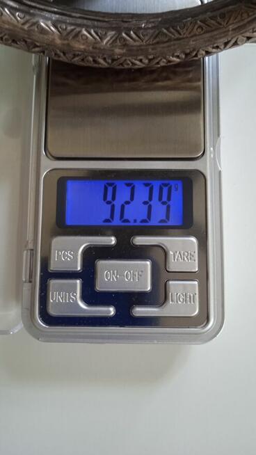 Stary srebrny naszyjnik próba 800 waga 92 gramy