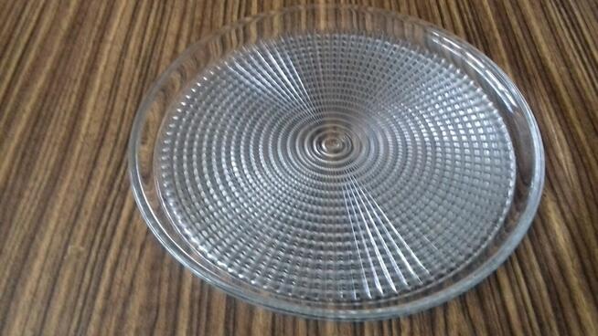 Patera szklana przezroczysta, Vintage, do sprzedania