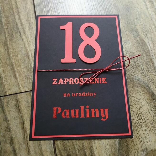Zaproszenia na urodziny