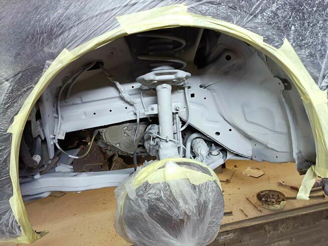 Konserwacja podwozia/samochod zastepczy