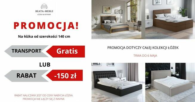 Super designe ! łóżko VENUS 160x200 z materacem