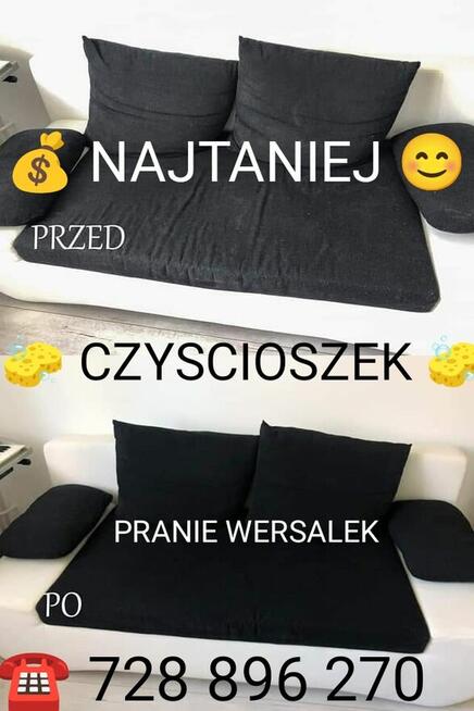 CZYSCIOSZEK-PROFESJONALNE PRANIE tapicerki meblowej, samochow