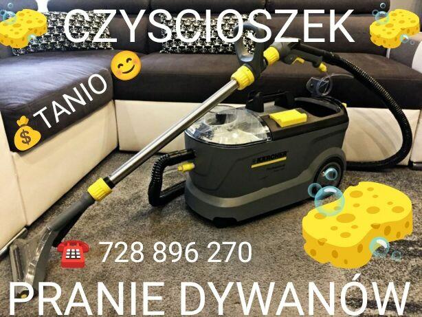 CZYSCIOSZEK-PROFESJONALNE PRANIE tapicerki meblowej, samochow