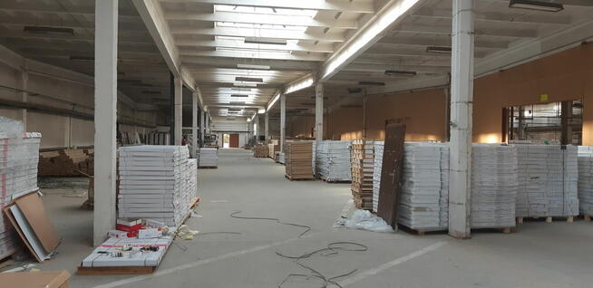 MAGAZYN Logistyczny z RAMPĄ i PLACEM manewrowym w ŁASKU