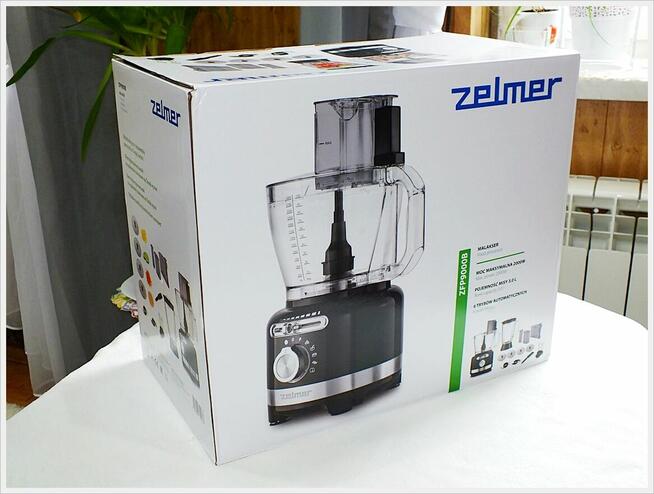Robot kuchenny Zelmer ZFP 9000B 2000W czarny Nowy w kartonie