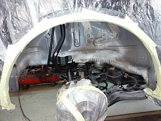 Konserwacja podwozia/samochod zastepczy