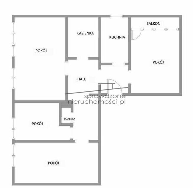 jasne, ciche 4 pokojowe na Mokotowie, do adaptacji