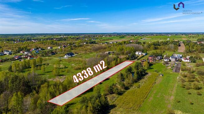 Działka budowlana Ossy gm. Ożarowice, Leśna