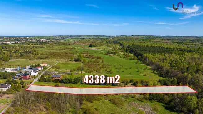 Działka budowlana Ossy gm. Ożarowice, Leśna