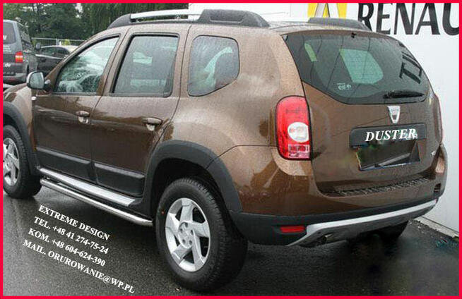 ORUROWANIE DO SAMOCHODU DACIA DUSTER HOMOLOGACJA !!!