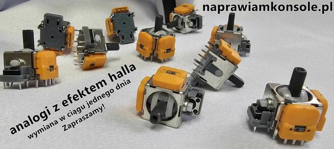 WYmiana analogów w padach PS5 na Halle