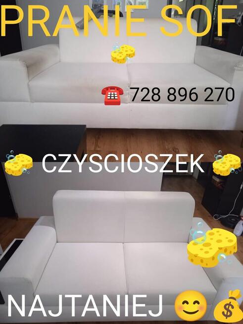 CZYSCIOSZEK-PROFESJONALNE PRANIE tapicerki meblowej, samochow