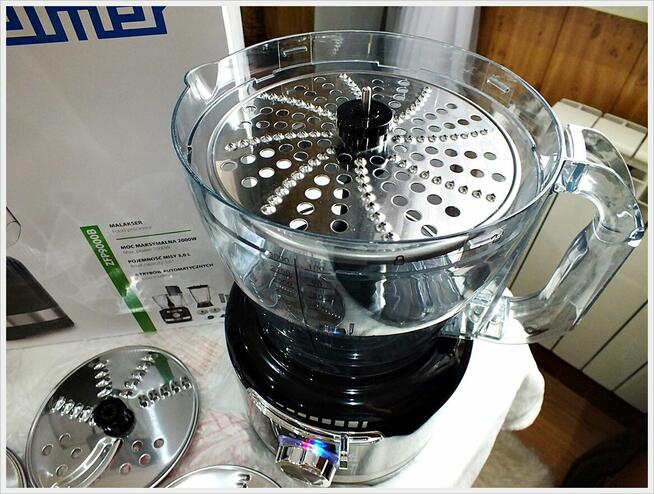 Robot kuchenny Zelmer ZFP 9000B 2000W czarny Nowy w kartonie