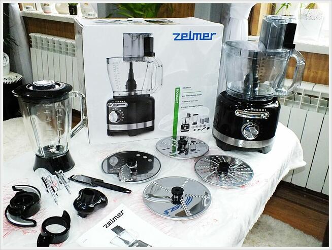 Robot kuchenny Zelmer ZFP 9000B 2000W czarny Nowy w kartonie