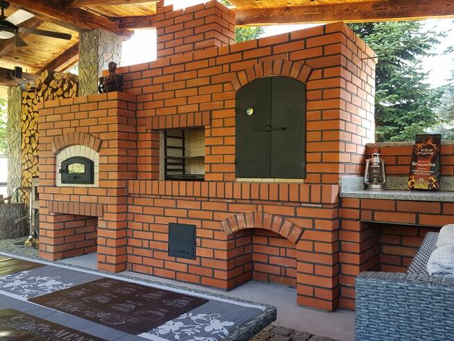 Piec chlebowy z wędzarnią i grillem WOTAN