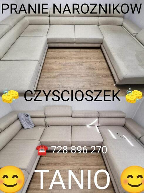 CZYSCIOSZEK-PROFESJONALNE PRANIE tapicerki meblowej, samochow