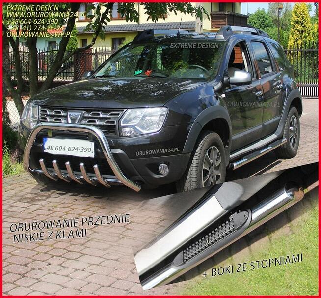 ORUROWANIE DO SAMOCHODU DACIA DUSTER HOMOLOGACJA !!!