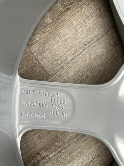 4× Nowa oryginalna felga aluminiowa Porsche OE 911 991 20