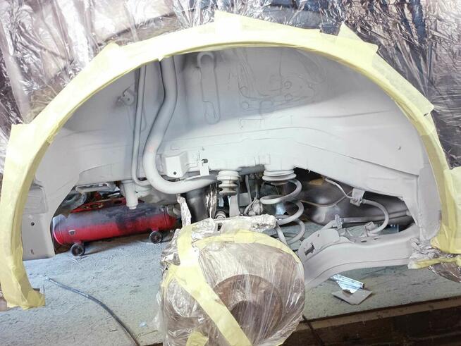 Konserwacja podwozia/samochod zastepczy