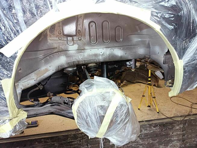 Konserwacja podwozia/samochod zastepczy