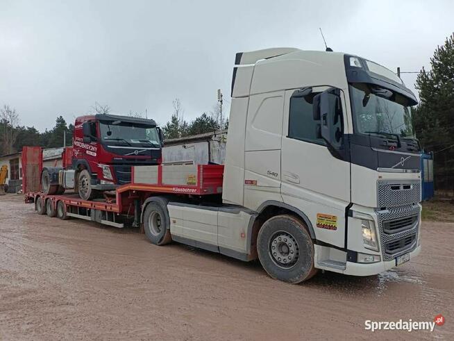 Transport maszyn budowlanych Kielce Niskopodwozie HDS