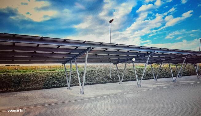 PROFIL MONTAŻOWY SZYNA PV CARPORT wiata samochowa dach