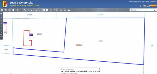 Sprzedam piękną działkę na skraju wsi Jarnice