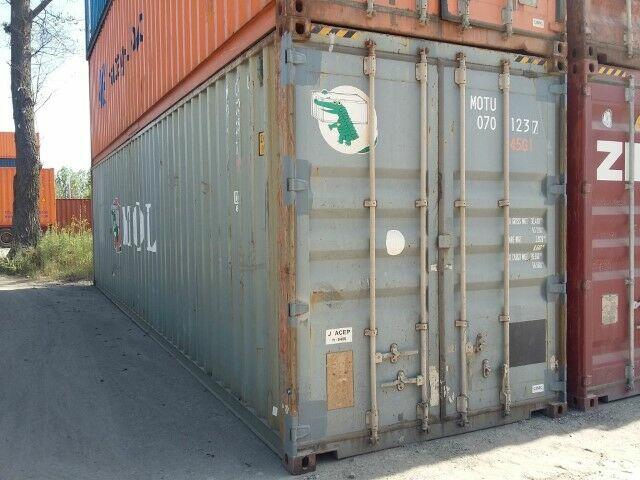 Kontener Morski Magazynowy - 40HC CW używany 12m - VY