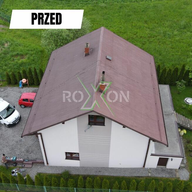 Malowanie dachów z gwarancją pisemną, darmowa wycena blacha,