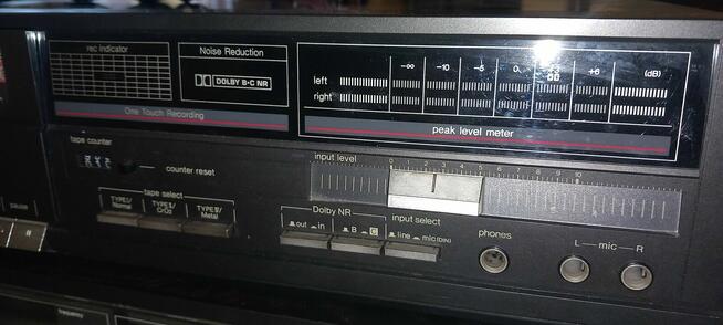 Technics Wieża .Amplituner, Deck oraz CD.