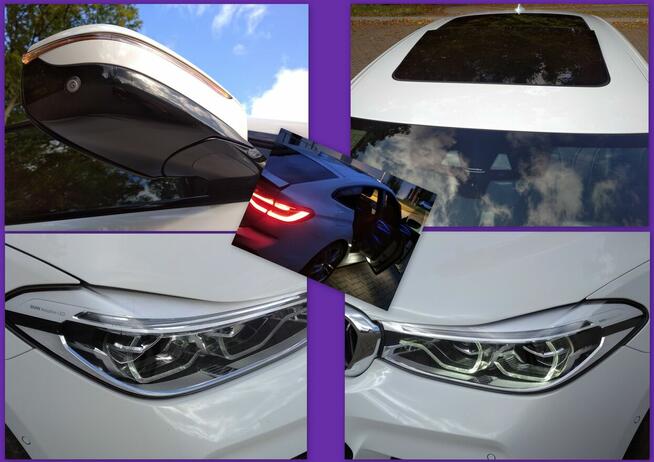 BMW 6GT M-pakiet 630 D *85tys km*kamery 360*Head-Up*panorama