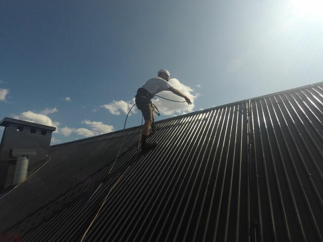 Malowanie dachów z gwarancją pisemną, darmowa wycena blacha,