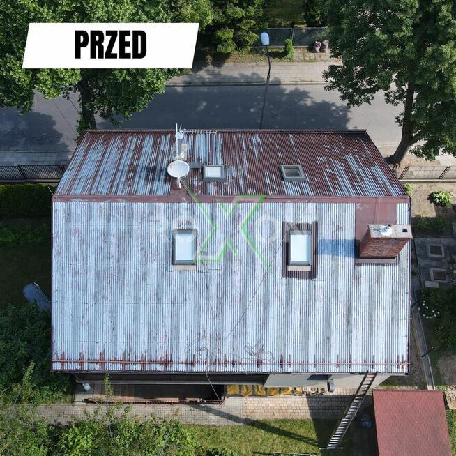 Malowanie dachów z gwarancją pisemną, darmowa wycena blacha,