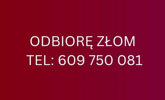 Odbiorę złom, elektro złom. Olsztyn i okolice
