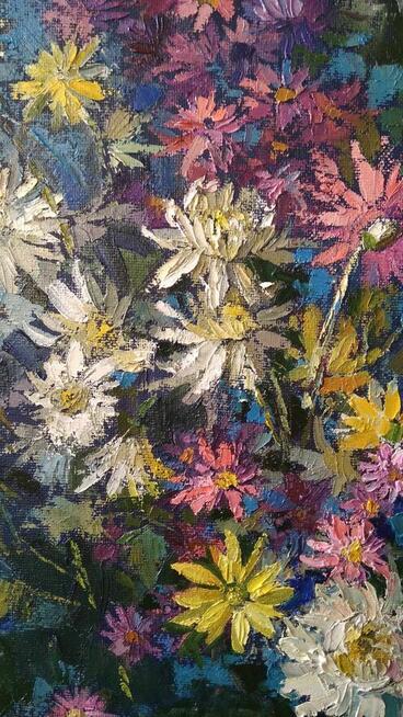 Jesienne kwiaty 70/50cm o/p Olga Gulyaewa