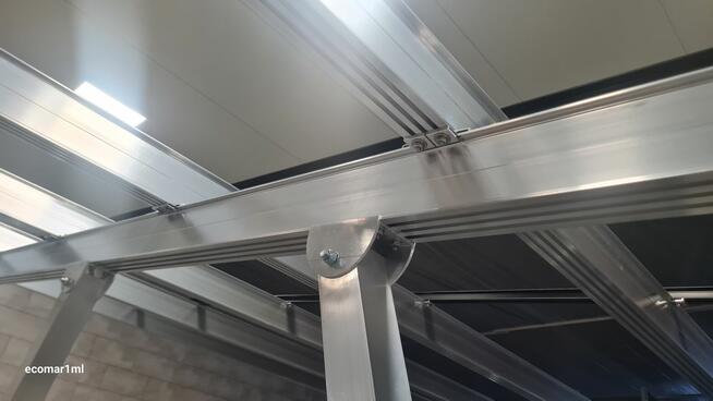 PROFIL MONTAŻOWY SZYNA PV CARPORT wiata samochowa dach
