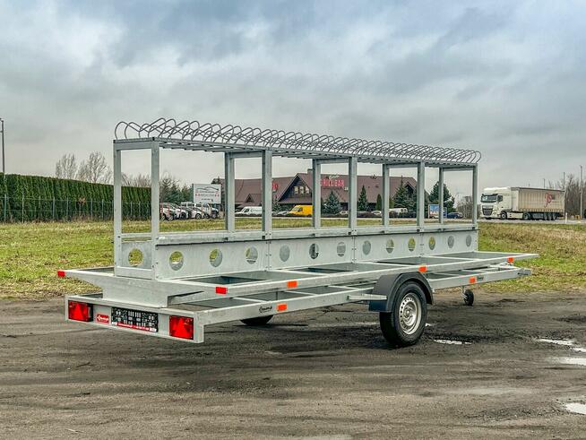 Przyczepa do 20 rowerów lekka rowerowa na kat B Nowim