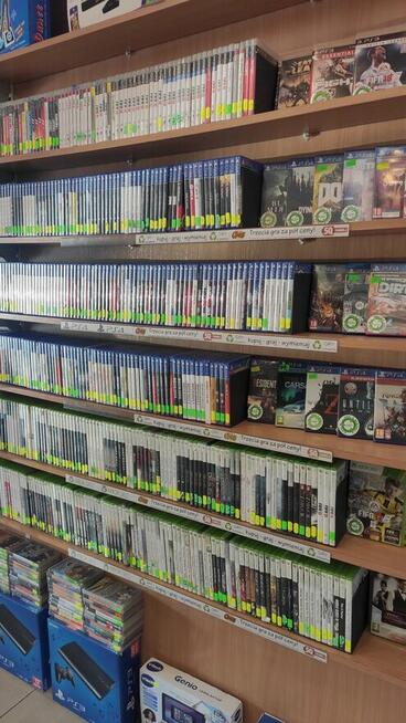 Gry na konsole PS5, PS4, PS3, Xbox, Switch, VR..