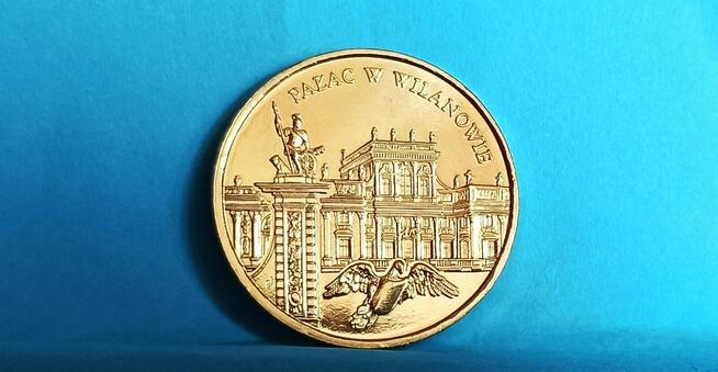 2 zł 2000 r. Pałac w Wilanowie